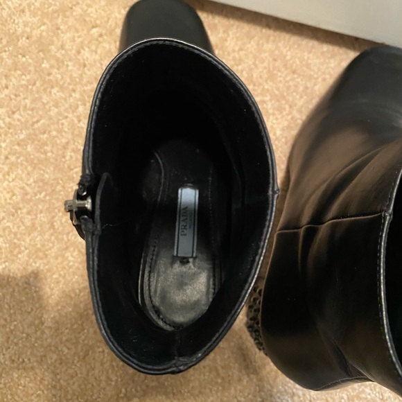 EUC PRADA black booties with studs (size 37) - Picture 4 of 4